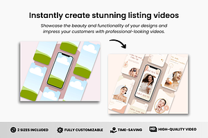 Etsy Smartphones Listing Video Canva