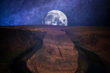 Famous Horseshoe Bend, a Photo by Pictures for you!!!!!!!!!