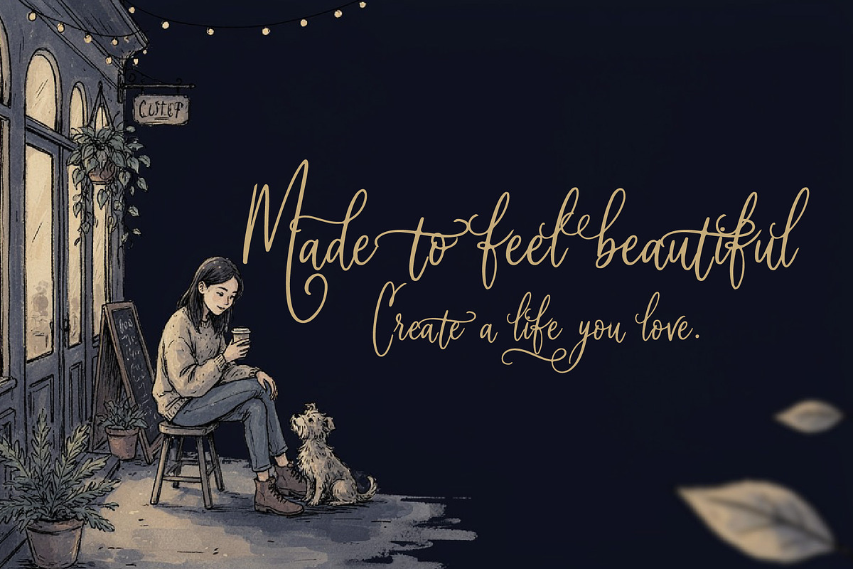 Soila Yadelle Elegant Curves Script, a Script Font by HypeWorksCo (Photo 11 of 15)
