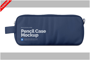 Pencil Case Mockup, a Pens & Pencil Mockup by Bruno's Shop