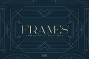Art Deco Collection - Fonts, Vectors, a Serif Font by VP Fonts (Thumbnail 16 of 23)
