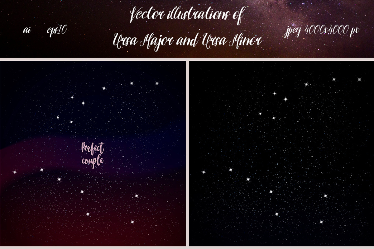 Constellations mini-set., an Illustration by Indie Khisa (Photo 2 of 8)