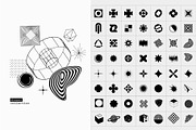 Abstract geometric elements, a Decorative Illustration by Merfin (Thumbnail 4 of 10)