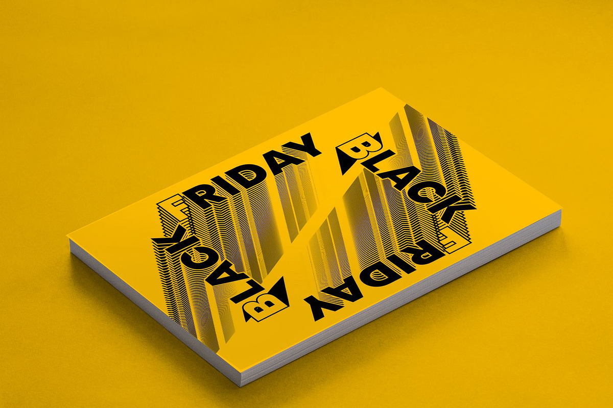 Black Friday Typography Poster Set, a Poster Template by NJ Himel (Photo 26 of 111)