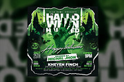 Halloween Flyer Template, a Flyer Template by RTXdesinger99 (Thumbnail 2 of 3)