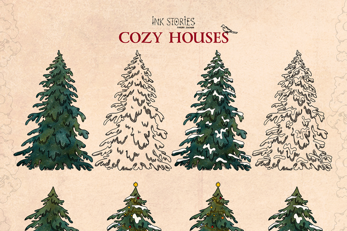 Cozy Houses, an Object Illustration by Ink Stories (Photo 9 of 22)