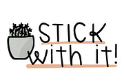 Plant Prickles Font, a Sans Serif Font by Katie Hill (Thumbnail 2 of 10)