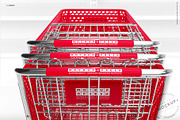 Shopping Cart Branding Mockup, a Product Mockup by INCDesign (Thumbnail 3 of 14)
