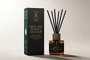 Diffuser Bottle Mockup, a Product Mockup by Pitchlook.Studio (Thumbnail 2 of 4)