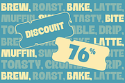 Food Brand - Bold Display Cafe Font, a Sans Serif Font by Nirmana Visual (Thumbnail 12 of 13)