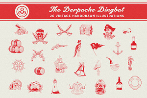 Derpache - Retro Display Font