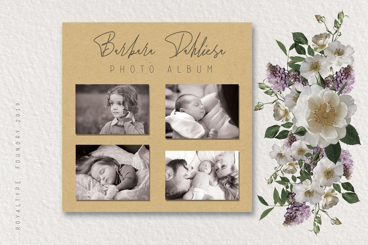 Forsythia Garden |Signature Typeface preview 4