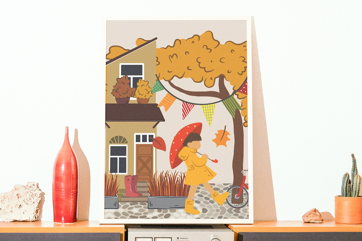 Fall Town Creator, a Decorative Illustration by Alina Sh (Photo 8 of 8)