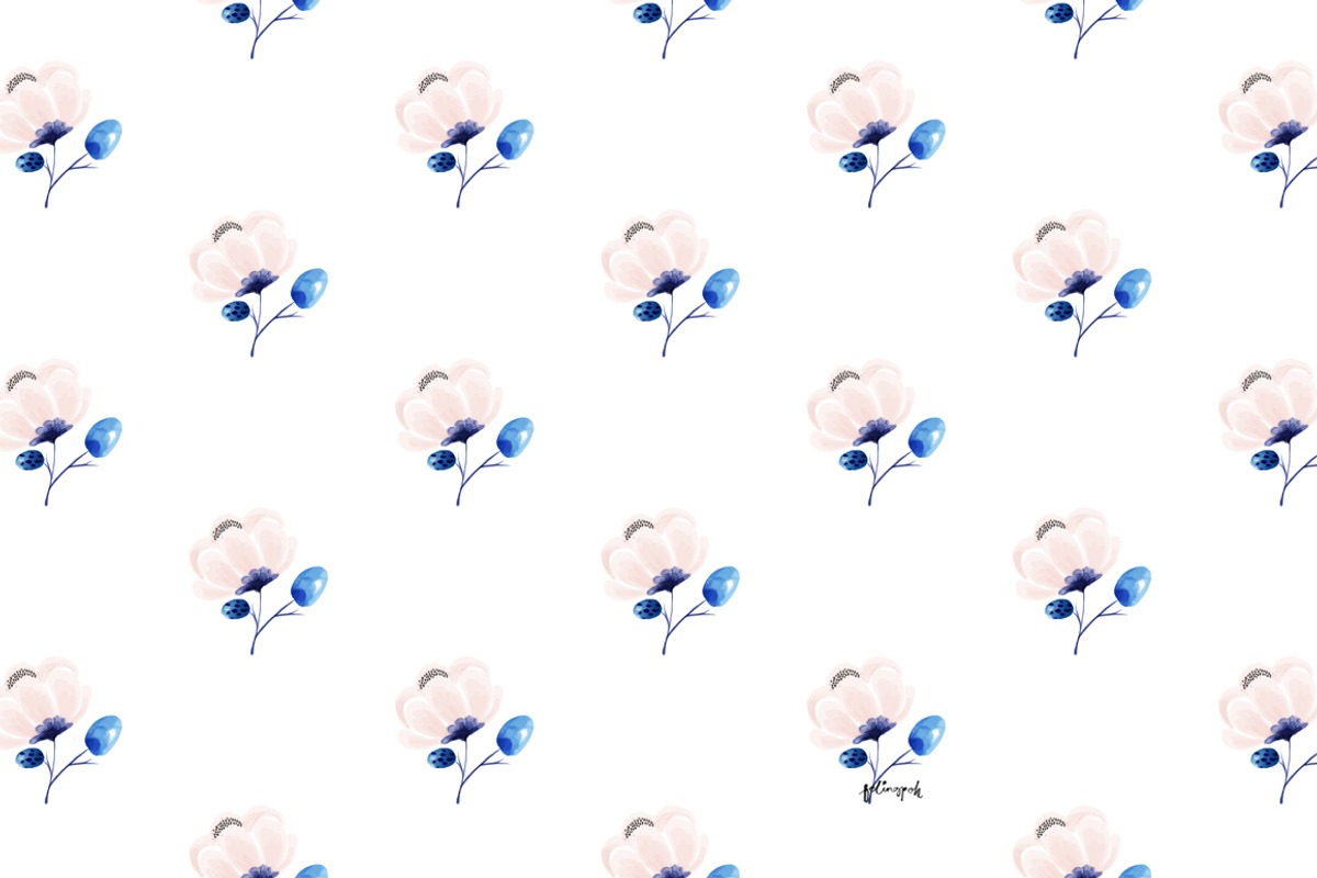 Cute 1pc of Flower, a Decorative Illustration by hellopop design (Photo 2 of 3)