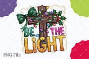 Christian Christmas Png,Be the Light, an Illustration by designcity5 (Thumbnail 7 of 9)