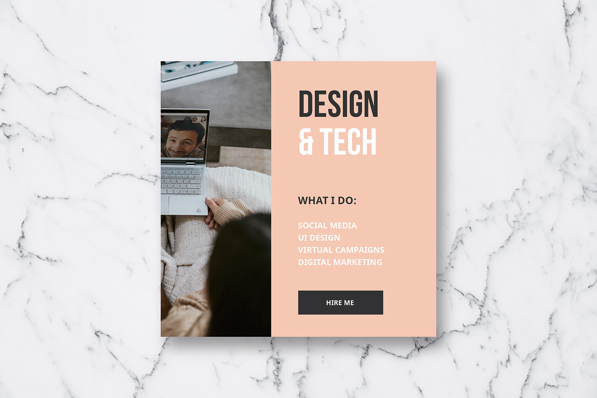 Freelance Designer Instagram Creator, a Social Media Template by Design District (Photo 3 of 14)