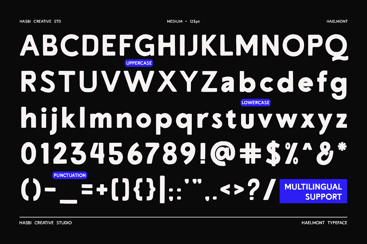 Haelmont - Handwritten Sans Serif, a Sans Serif Font by Hasbi Creative (Photo 7 of 8)