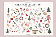 Christmas Winter BUNDLE, a Decorative Illustration by Hanazumi (Thumbnail 9 of 20)
