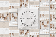 Aesthetic Brand Board Template Canva, a Stationery Template by BRANDcontent (Thumbnail 6 of 6)