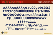 PM-Signboard Brush, a Handwritten Font by Paper Moon Graphic Supply (Thumbnail 2 of 10)