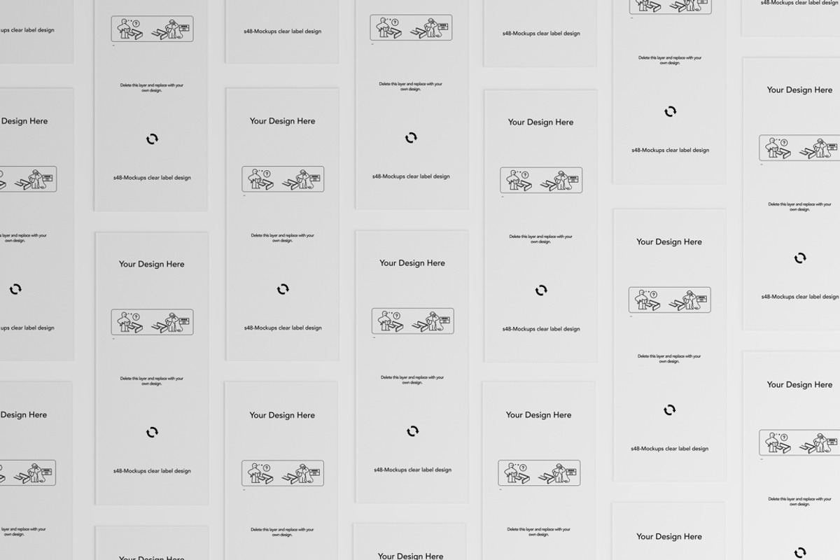 Clear Label Mockup, an Apparel Mockup by S48 Mockups (Photo 2 of 3)