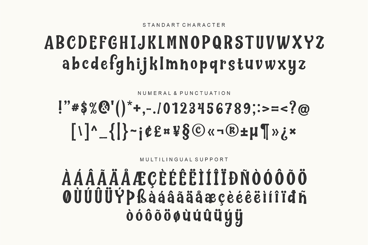 Nilky & Miky - Cute Display Font, a Sans Serif Font by Keithzo (Photo 5 of 6)