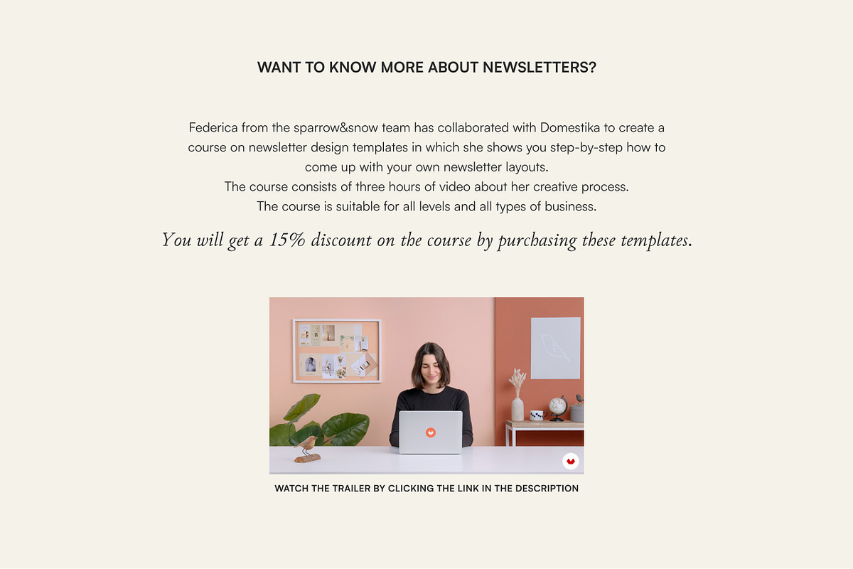 Thyme Newsletter Templates - Canva, an Email Template by Sparrow & Snow (Photo 19 of 20)