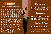Beauty Rainira - Serif Display Font, a Serif Font by Differentialtype (Thumbnail 10 of 12)