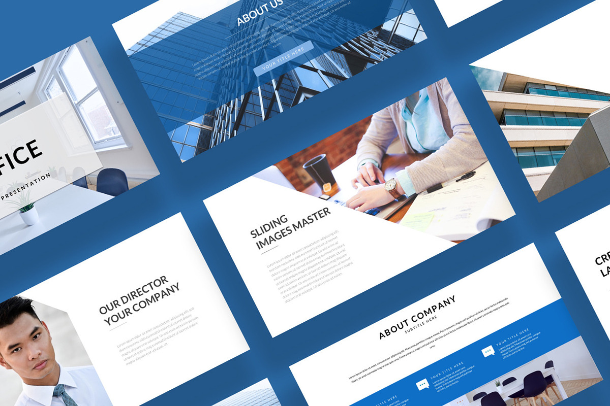 Office Business Google Slid Template, a Presentation Template by Infinity Vector Studio (Photo 4 of 4)