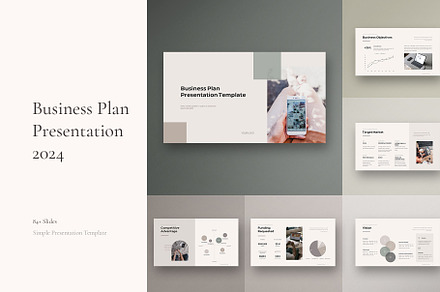 Business Plan Presentation Template, a Presentation Template by CreativityForest