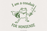I Am A Conduit For Nonsense PNG, an Illustration by SharpMarketplace (Thumbnail 1 of 9)