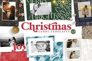 Christmas Cards Templates V6