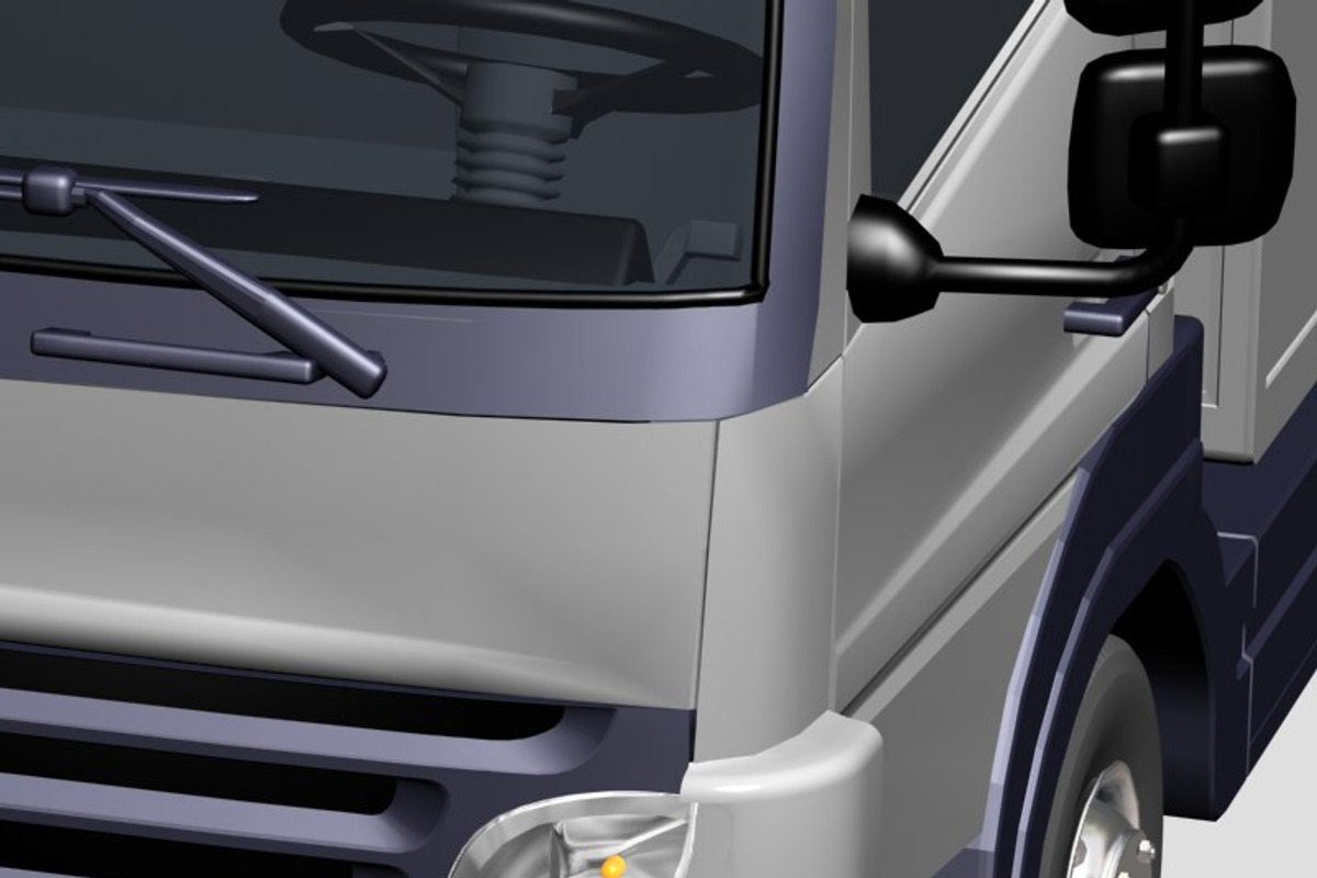 Commercial Truck, a Cars & Vehicle 3D Model by Mechanik (Photo 8 of 17)