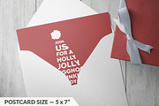 Christmas Invitations, an Invitation Template by Designs by Justin Lynch (Thumbnail 3 of 5)