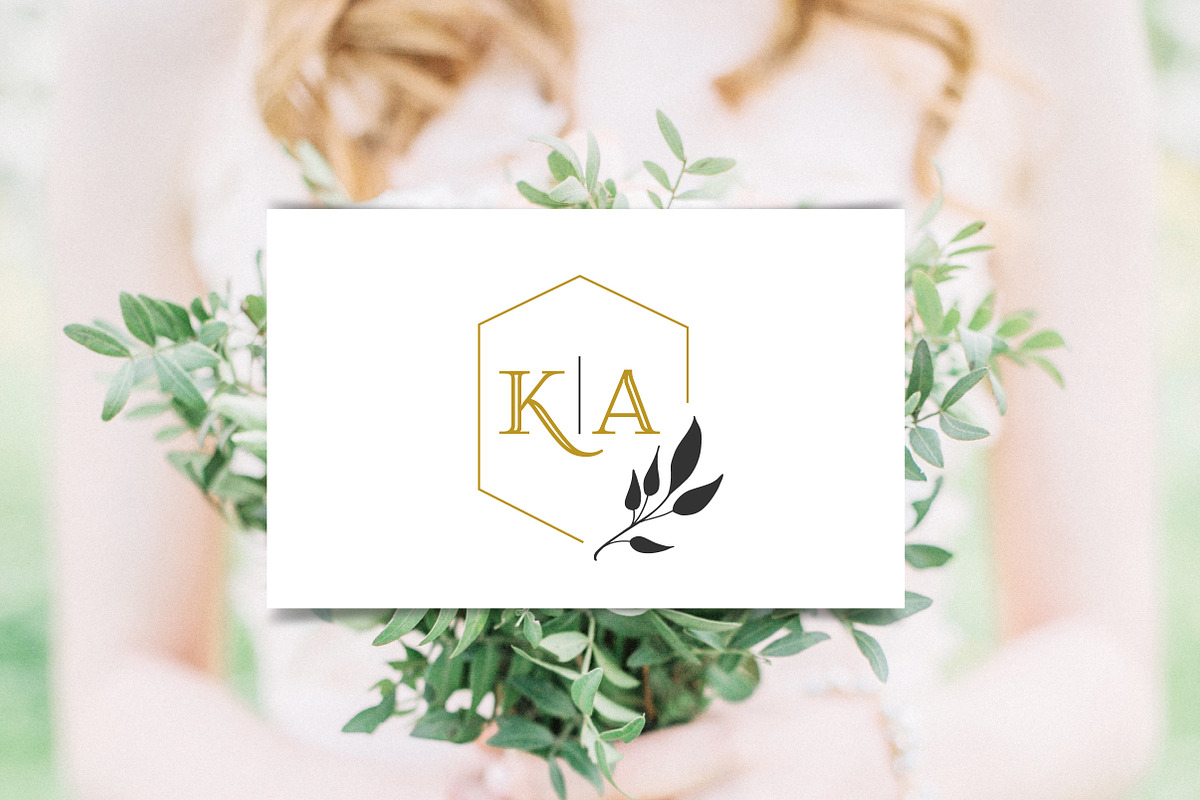 Wedding logo boutique, premade logo, a Branding & Logo Template by Marish (Photo 5 of 9)