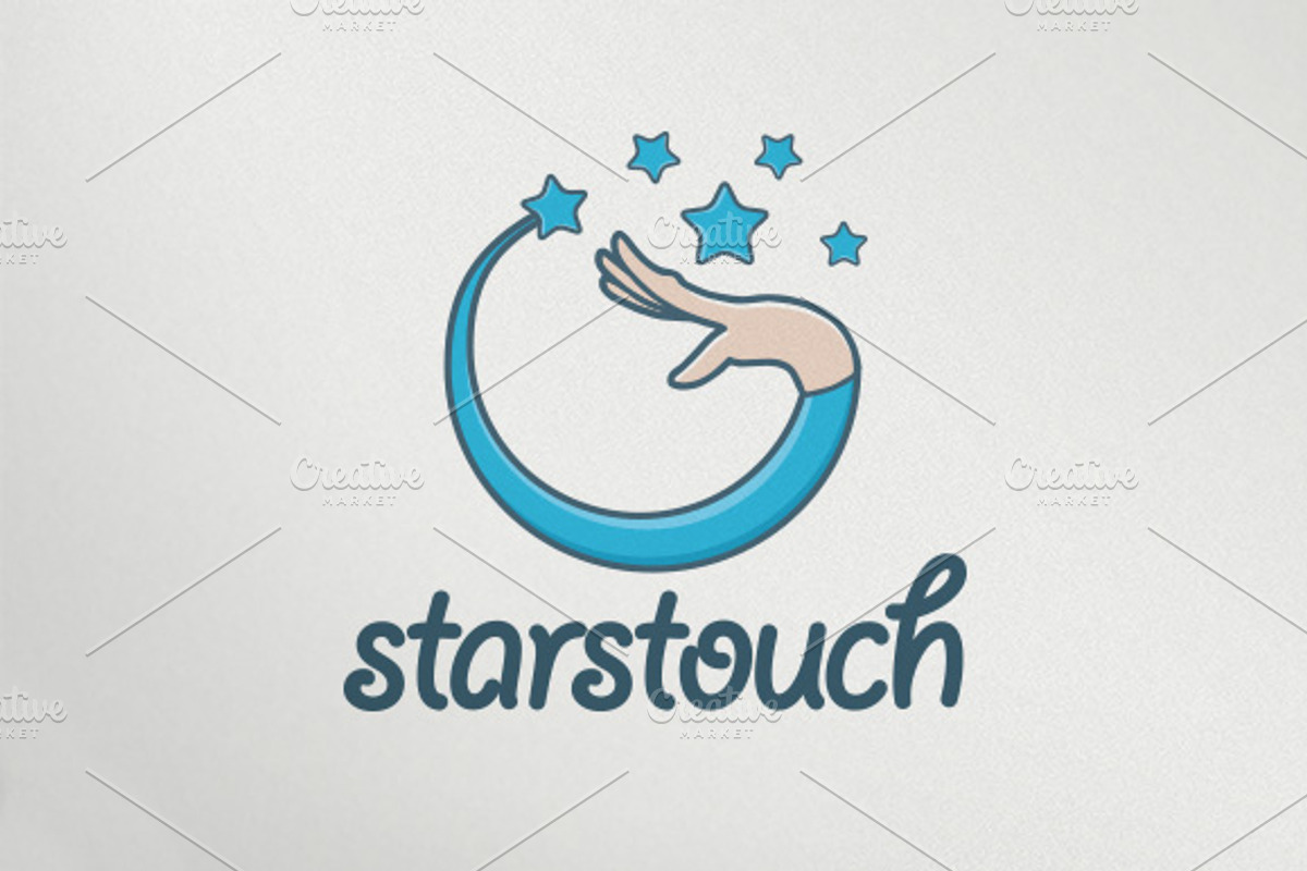 StarsTouch Logo, a Branding & Logo Template by Seyyahil (Photo 1 of 2)