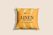 Linen Pillow Mockup, a Packaging Mockup by Permadi Creative (Thumbnail 4 of 5)