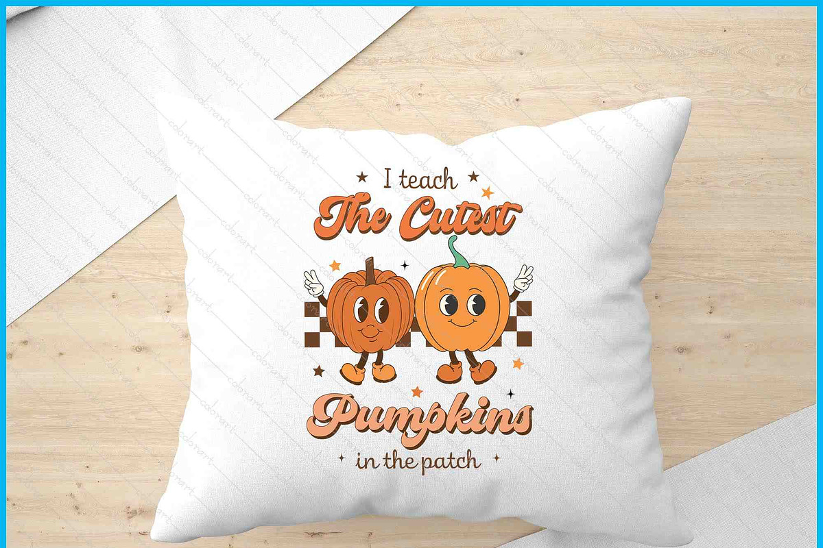 I Teach The Cutest Pumpkins SVG PNG, a Graphic by Creativeusart (Photo 2 of 4)