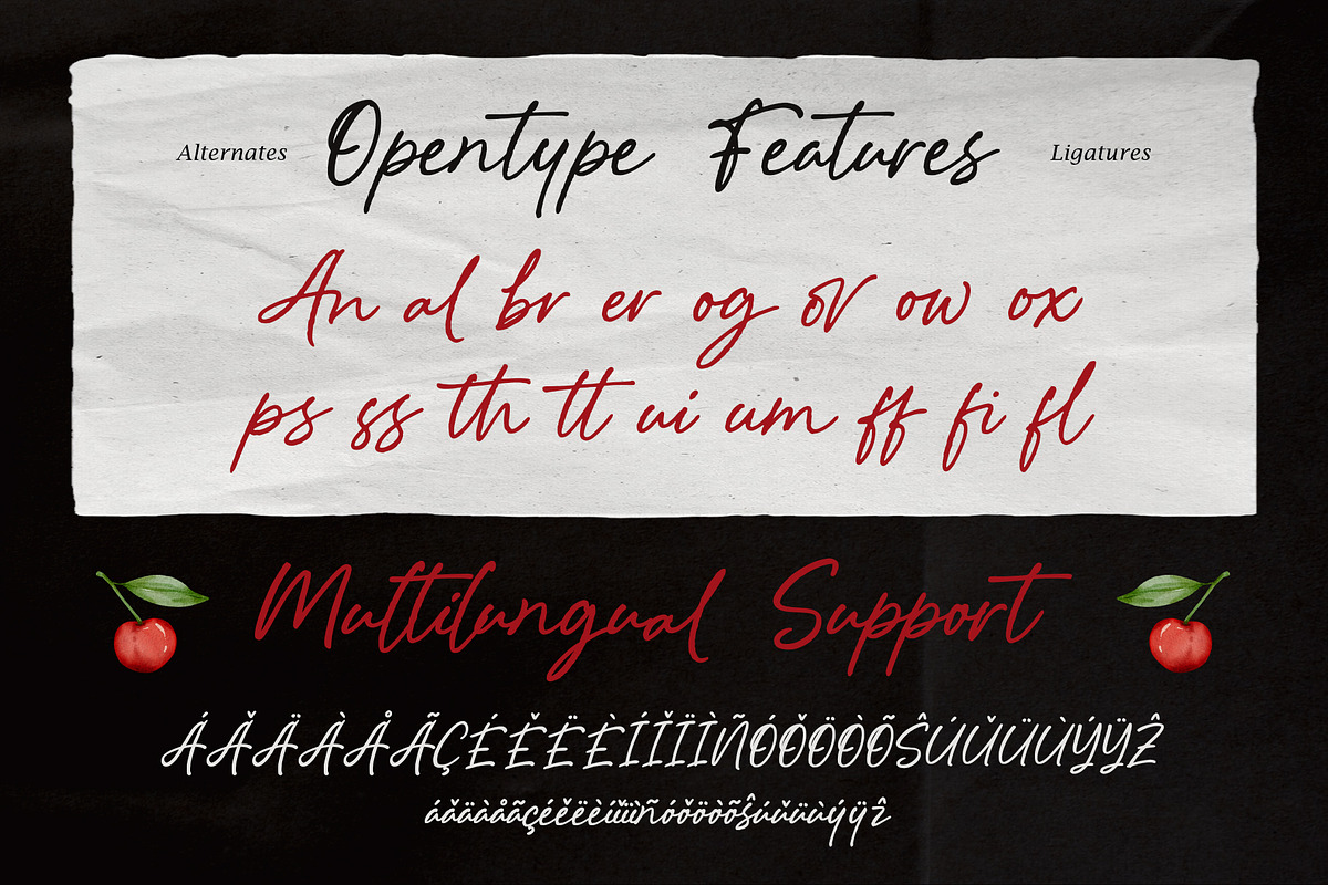 Analog Flow - Casual Brush Script, a Script Font by Inviline.co (Photo 9 of 10)