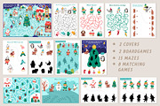 Christmas village games kit for kids, an Education Illustration by Lexi Claus (Thumbnail 3 of 15)