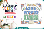 Classroom Decor Quotes Bundle, an Education Illustration by Actual Pixel (Thumbnail 8 of 13)