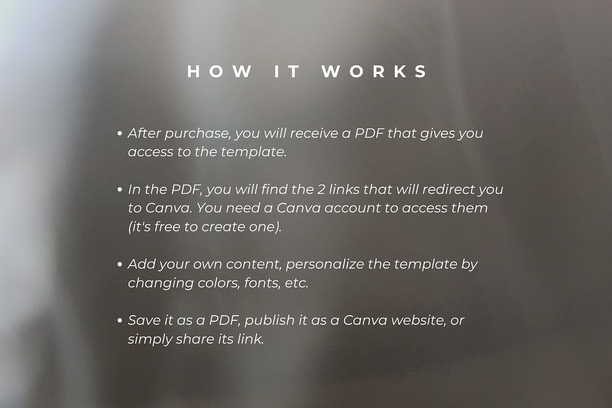 UGC portfolio Canva Website Template, a Presentation Template by IRISEA DESIGNS (Photo 6 of 6)
