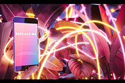 Neon Iphone Mockups Bundle, an iPhone Mockup by As Good As Possible (Thumbnail 2 of 11)