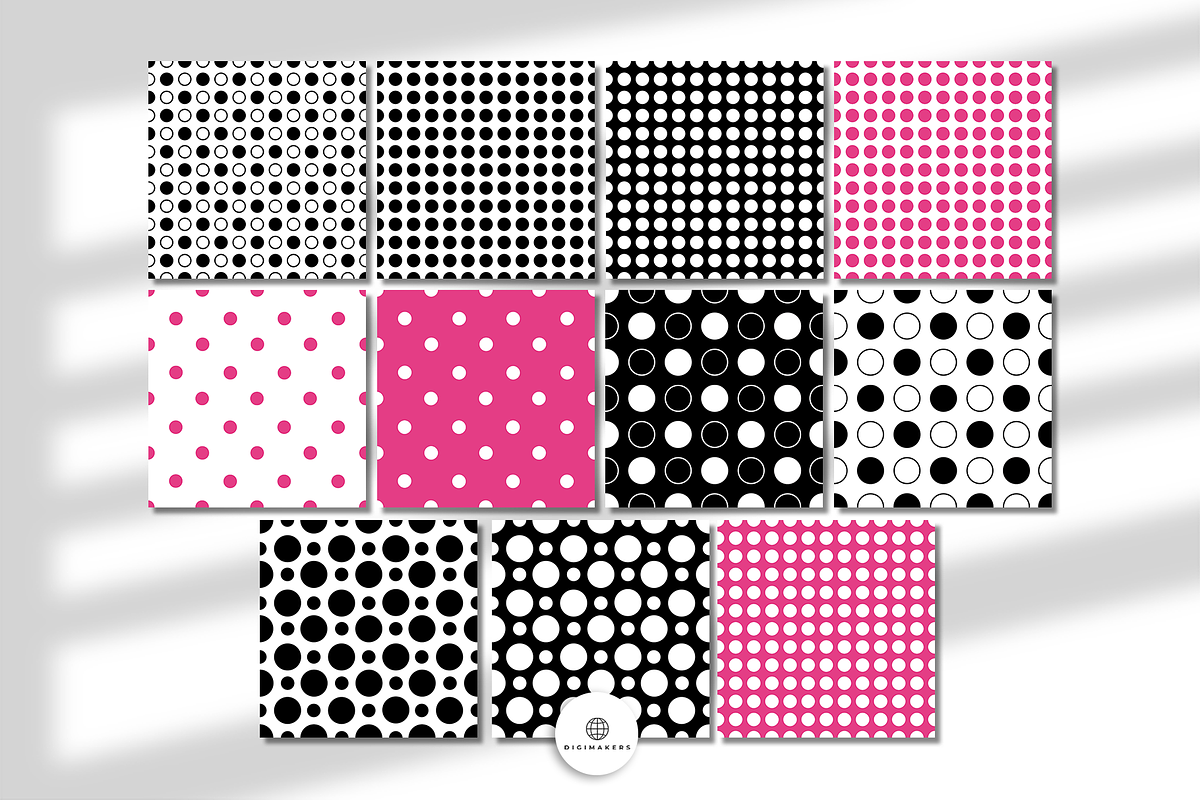 Polka Dot Seamless Pattern, a Pattern Graphic by Nina Shaw (Photo 8 of 10)