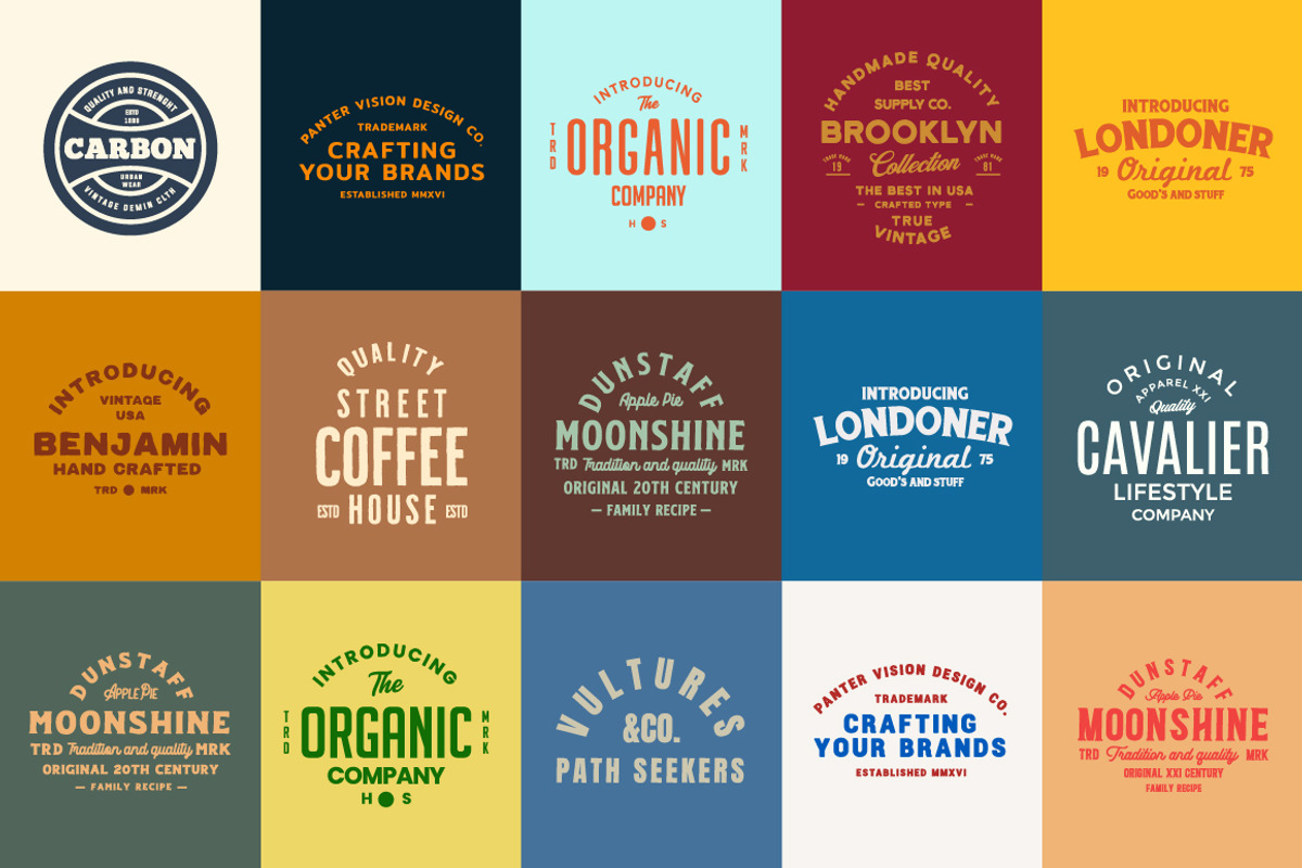 Vintage Badge Logo Collection, a Branding & Logo Template by Template Dealer