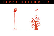 Spooky Halloween Frame Designs, a Background Graphic by SaaDesigns (Thumbnail 1 of 4)