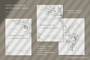 Refinement – wedding set, an Invitation Template by Helen Halik art (Thumbnail 2 of 6)