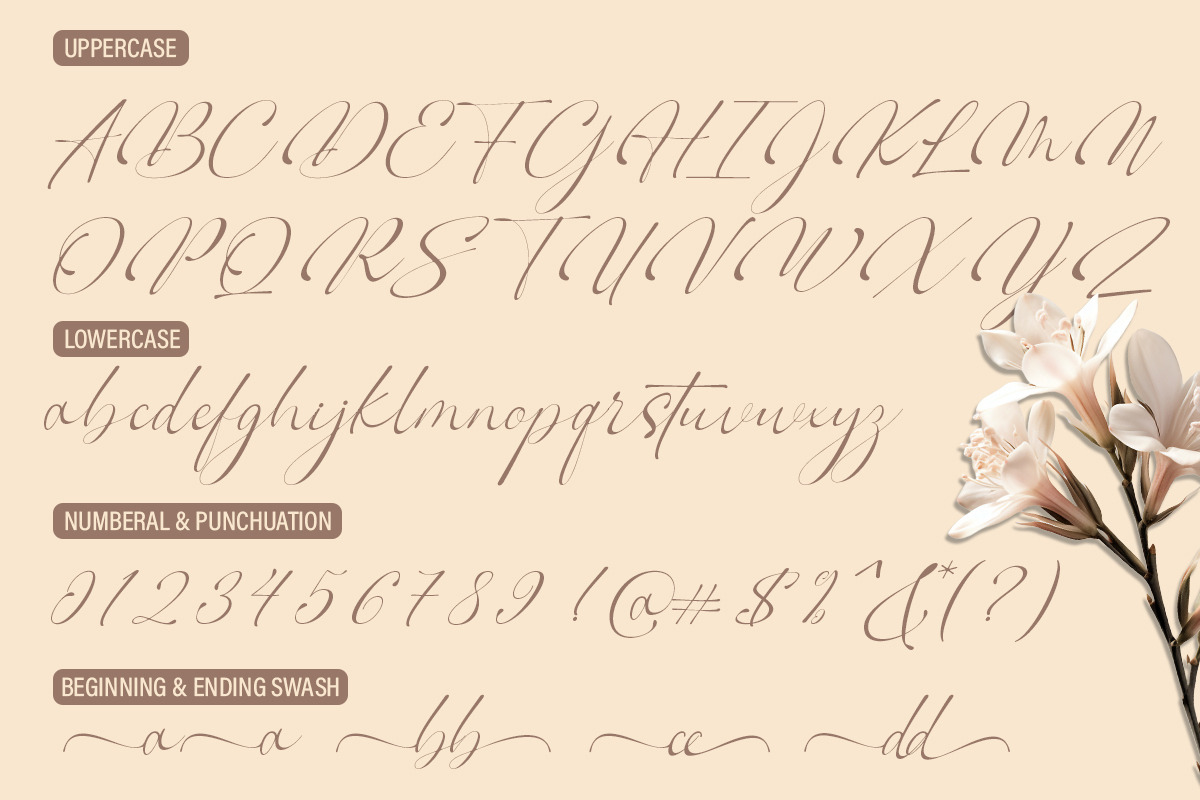 Skypiea Romantic Signature font Duo, a Serif Font by Romiecreative (Photo 11 of 12)