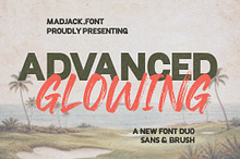 Advance Glowing - Duo Font