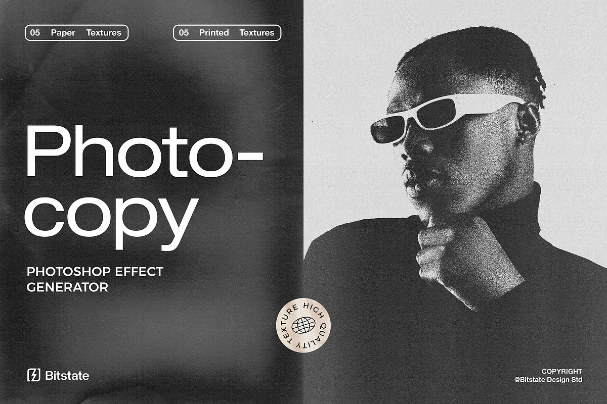 Photocopy Effect Generator, a Layer Style Add-On by Bitstate Design (Photo 1 of 4)